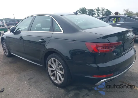 2019 Audi A4 45 Premium from USA, damaged, VIN WAUENAF45KN007326